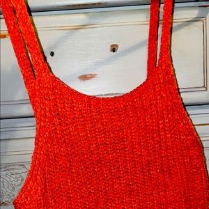 Forever 21 Orange Tank Top